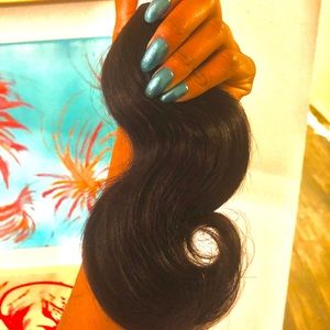 14in. Virgin hair Fierce Wave (single bundle sample)